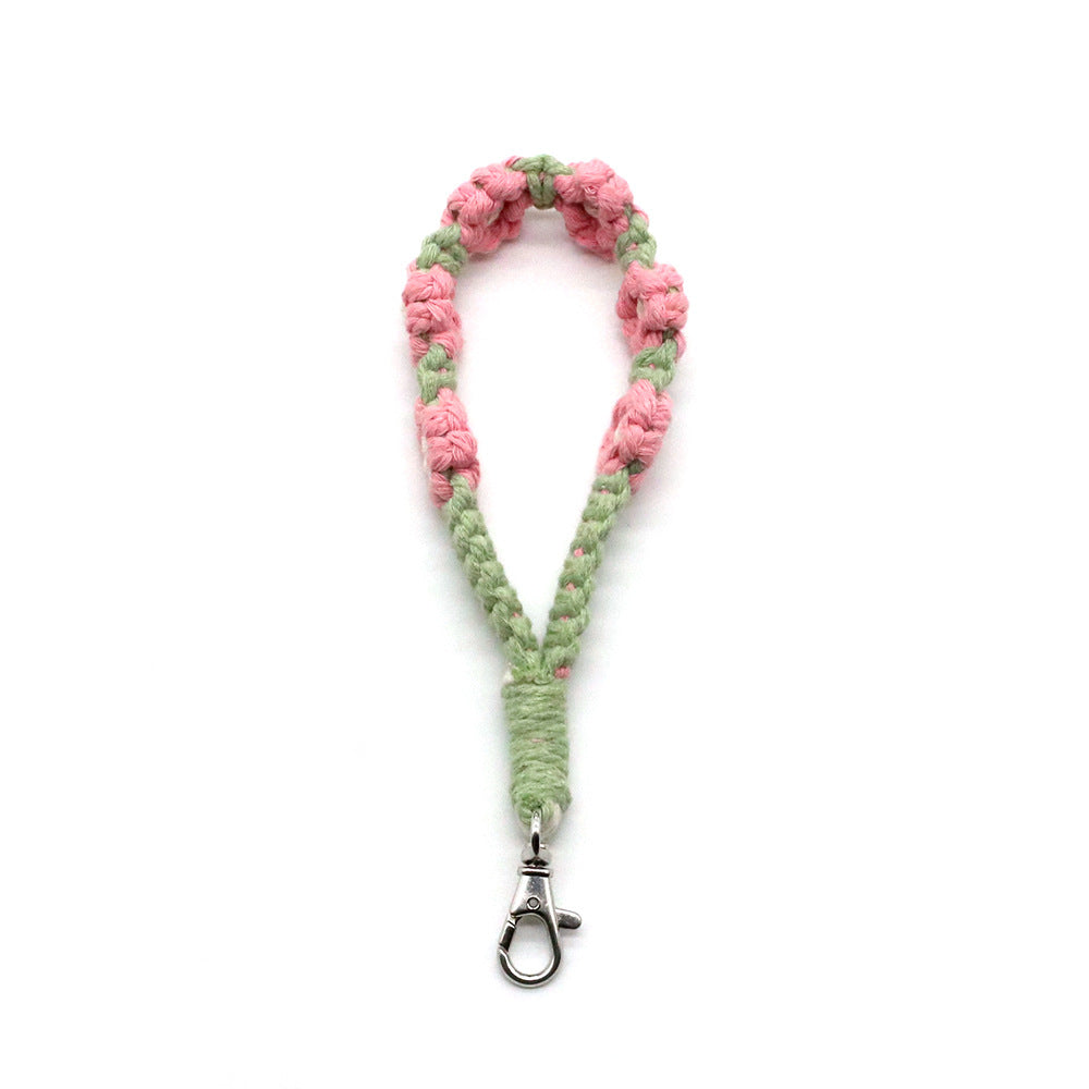 Decorative Keychain made of Macrame | Kelmera