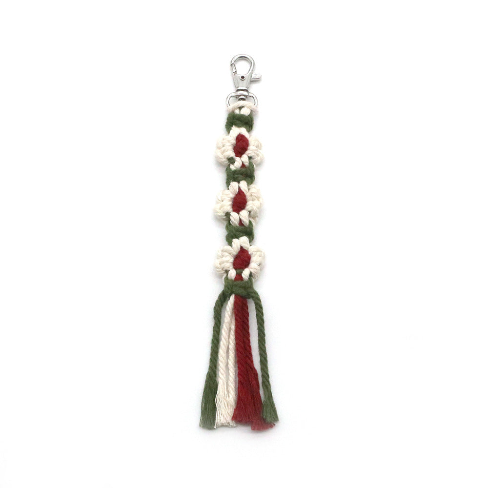 Decorative Keychain made of Macrame | Kelmera