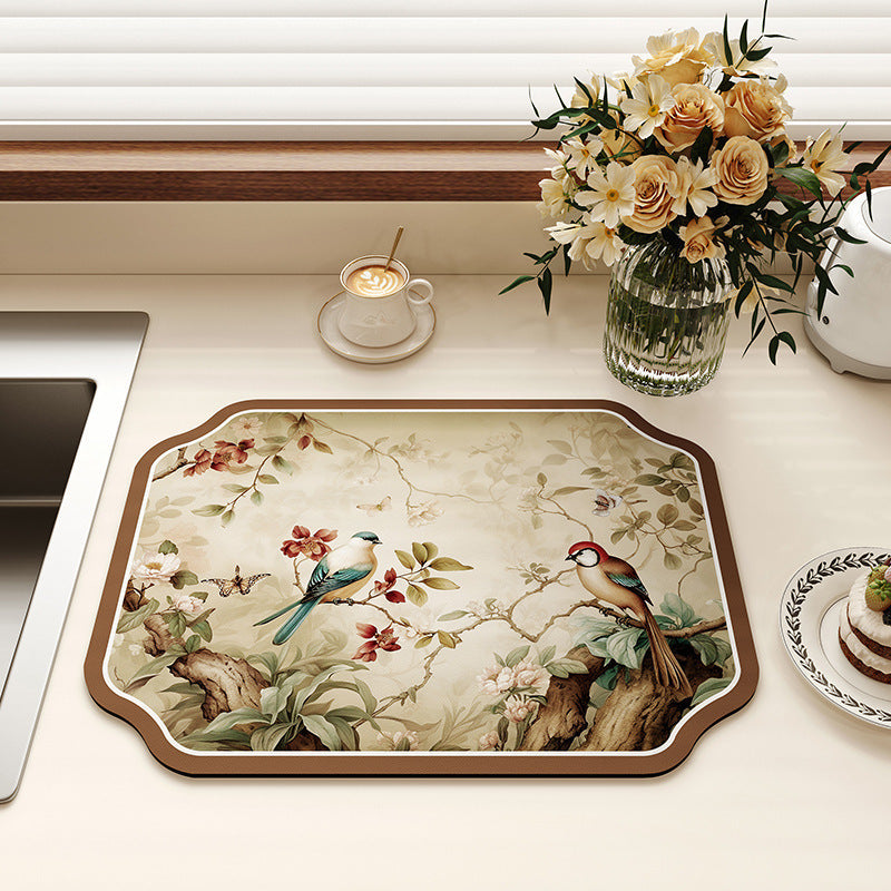 Decorative Kitchen Counter Mat | Kelmera