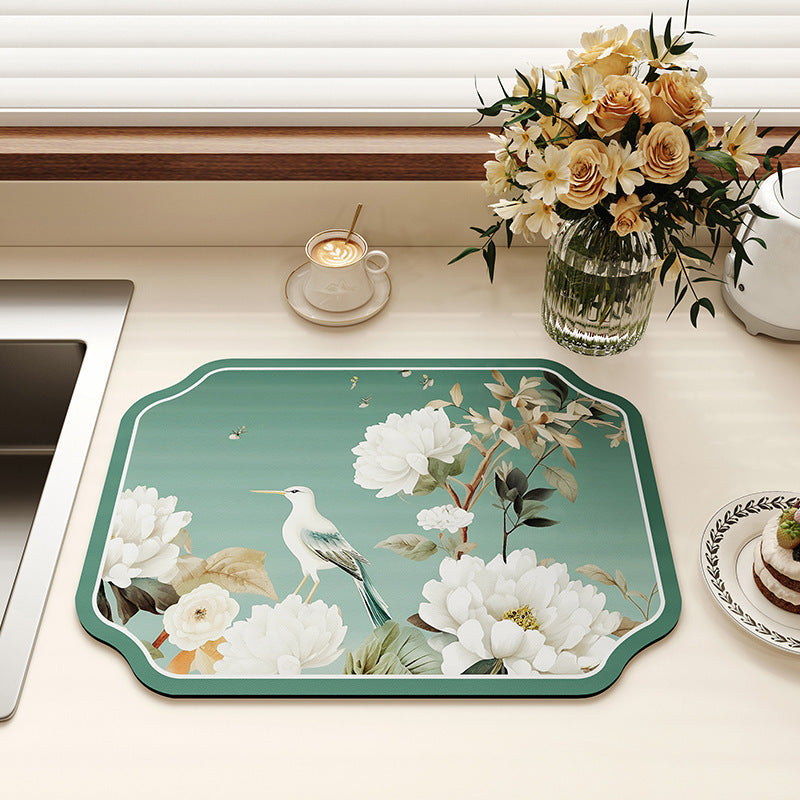 Decorative Kitchen Counter Mat | Kelmera