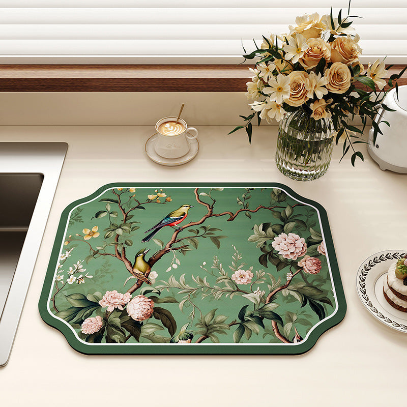 Decorative Kitchen Counter Mat | Kelmera
