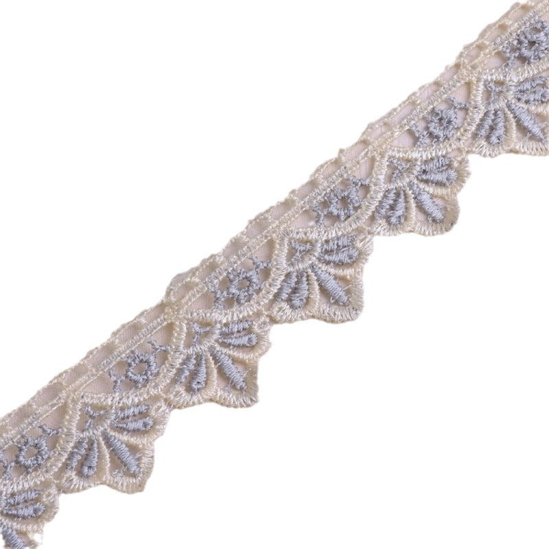 Decorative Lace Trim Cotton Textile | Kelmera