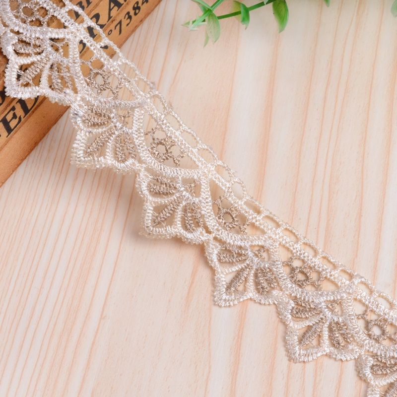 Decorative Lace Trim Cotton Textile | Kelmera
