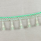 Decorative Lace Trim with Pearls | Kelmera