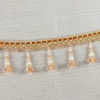Decorative Lace Trim with Pearls | Kelmera