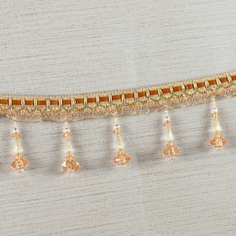 Decorative Lace Trim with Pearls | Kelmera