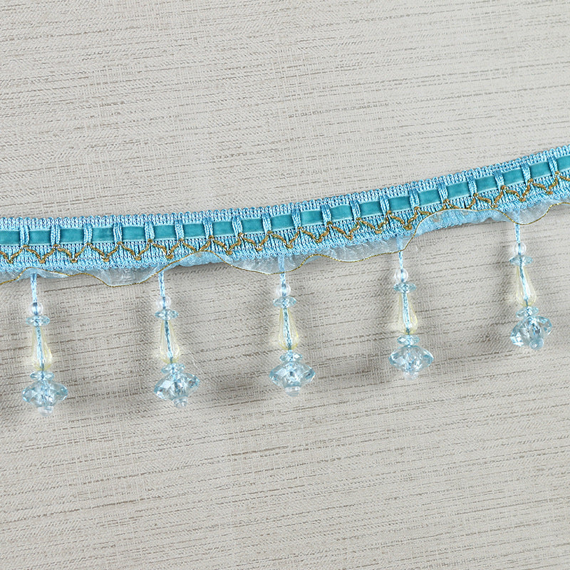 Decorative Lace Trim with Pearls | Kelmera