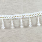Decorative Lace Trim with Pearls | Kelmera