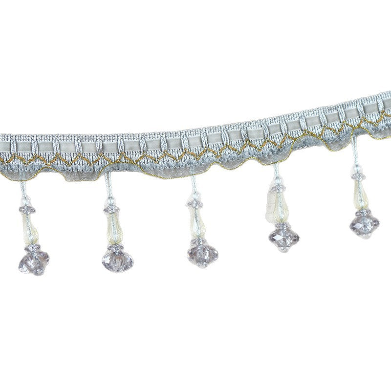 Decorative Lace Trim with Pearls | Kelmera
