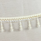 Decorative Lace Trim with Pearls | Kelmera