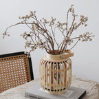 Decorative Lamp Shade made of Natural Bamboo | Kelmera