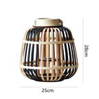 Decorative Lantern Bamboo LED Illuminated | Kelmera