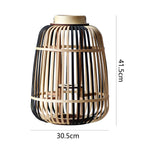 Decorative Lantern Bamboo LED Illuminated | Kelmera