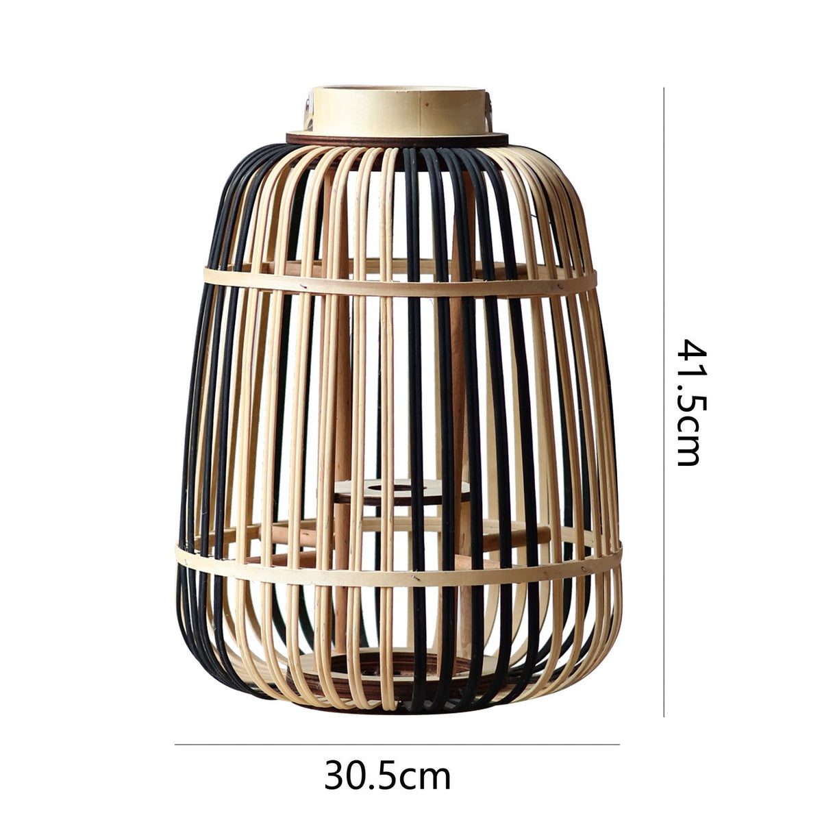 Decorative Lantern Bamboo LED Illuminated | Kelmera