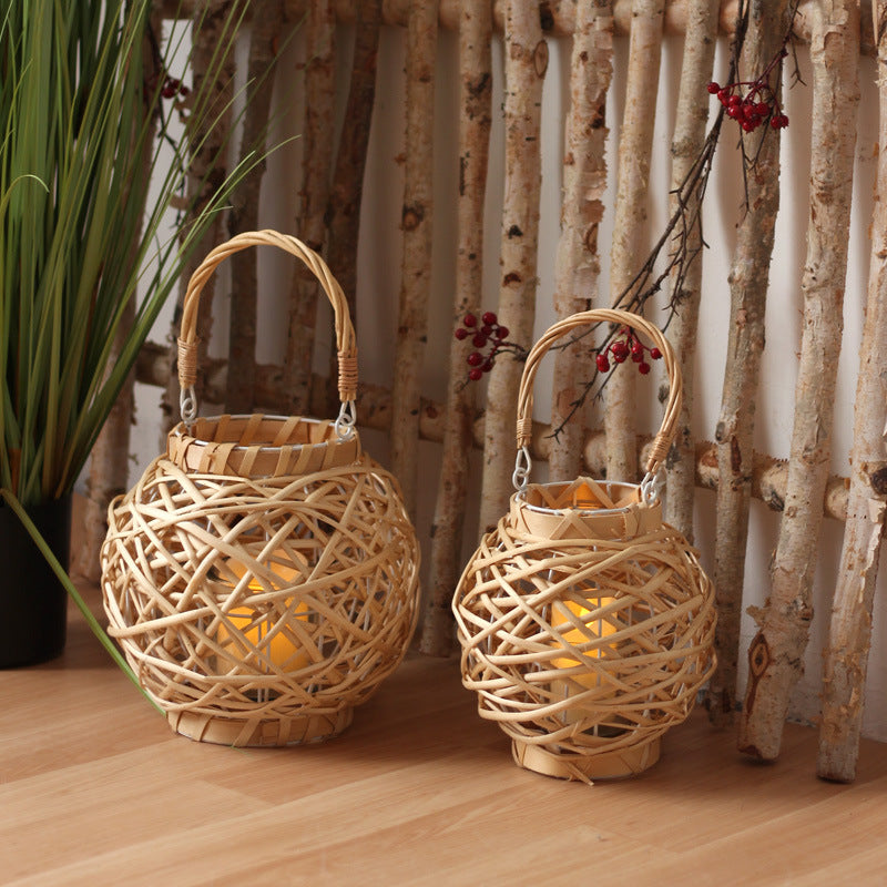 Decorative Lantern Hanging Handwoven | Kelmera