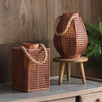 Decorative Lantern Holder made of Natural Material | Kelmera