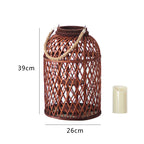 Decorative Lantern made of Braided Material | Kelmera