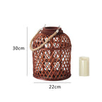 Decorative Lantern made of Braided Material | Kelmera