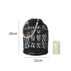 Decorative Lantern made of Braided Material | Kelmera
