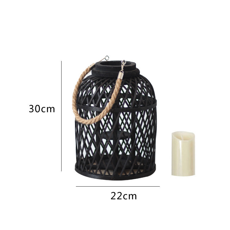 Decorative Lantern made of Braided Material | Kelmera