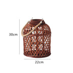 Decorative Lantern made of Braided Material | Kelmera