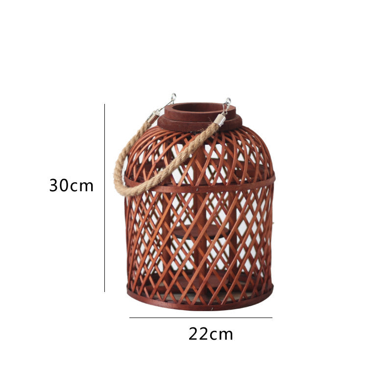 Decorative Lantern made of Braided Material | Kelmera