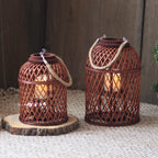 Decorative Lantern made of Braided Material | Kelmera