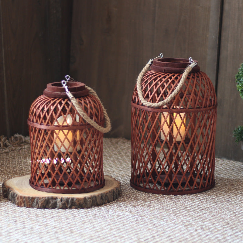 Decorative Lantern made of Braided Material | Kelmera