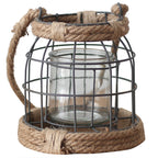 Decorative Lantern made of Metal and Glass | Kelmera