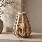 Decorative Lantern made of Rattan | Kelmera