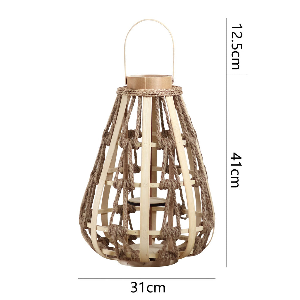 Decorative Lantern made of Rattan | Kelmera