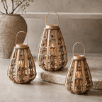 Decorative Lantern made of Rattan | Kelmera