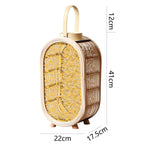 Decorative Lantern Stand Wood Handcrafted | Kelmera