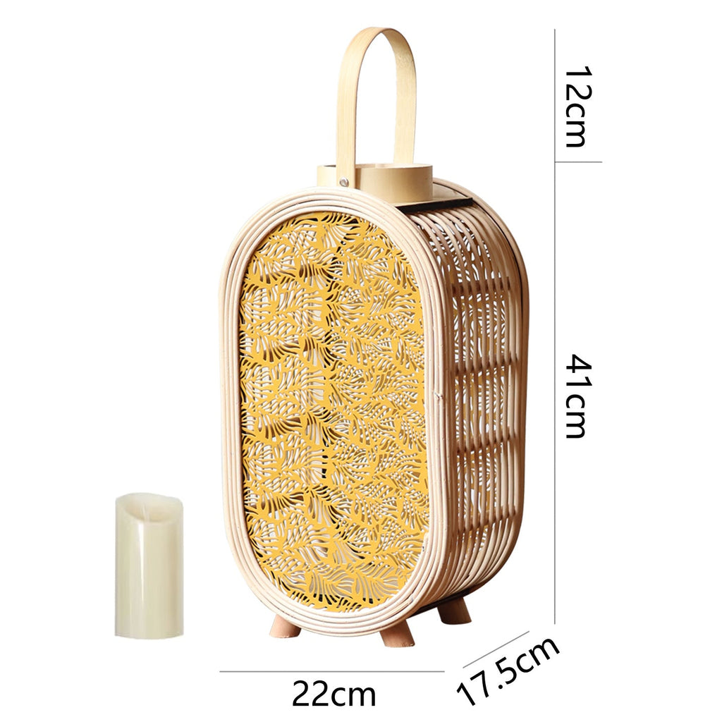 Decorative Lantern Stand Wood Handcrafted | Kelmera