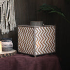 Decorative Lantern with Zigzag Pattern | Kelmera