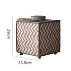 Decorative Lantern with Zigzag Pattern | Kelmera