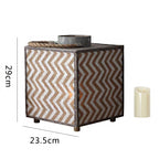 Decorative Lantern with Zigzag Pattern | Kelmera
