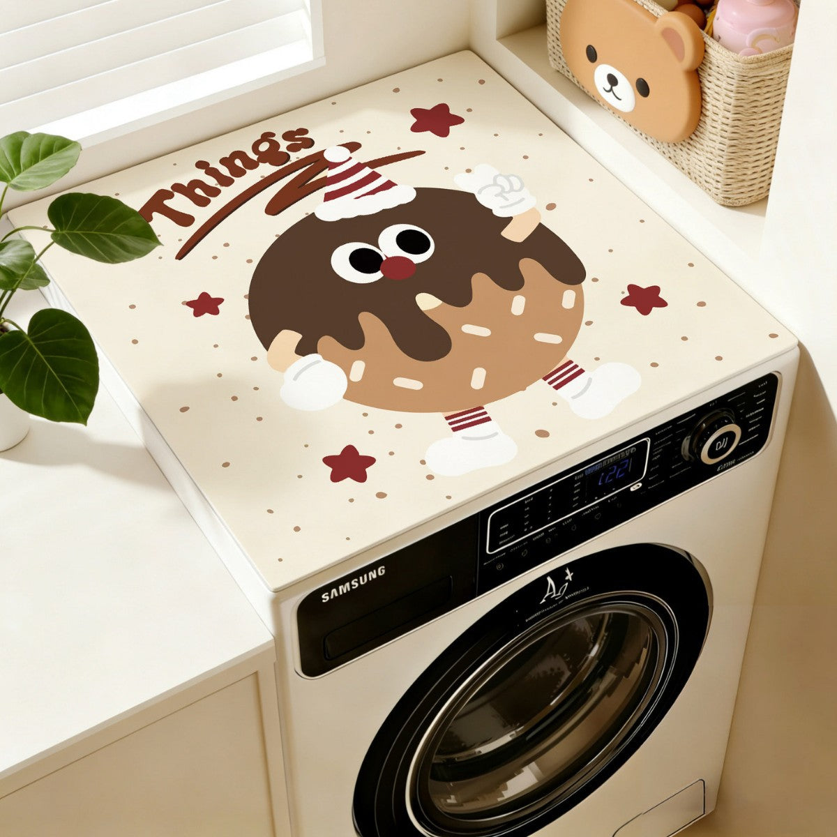 Decorative Laundry Appliance Mat | Kelmera