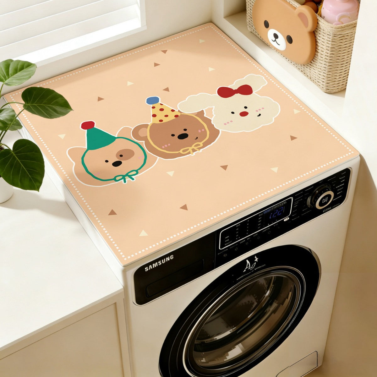 Decorative Laundry Appliance Mat | Kelmera