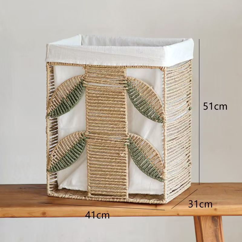 Decorative Laundry Basket Cotton Textile | Kelmera