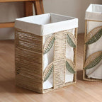 Decorative Laundry Basket Cotton Textile | Kelmera