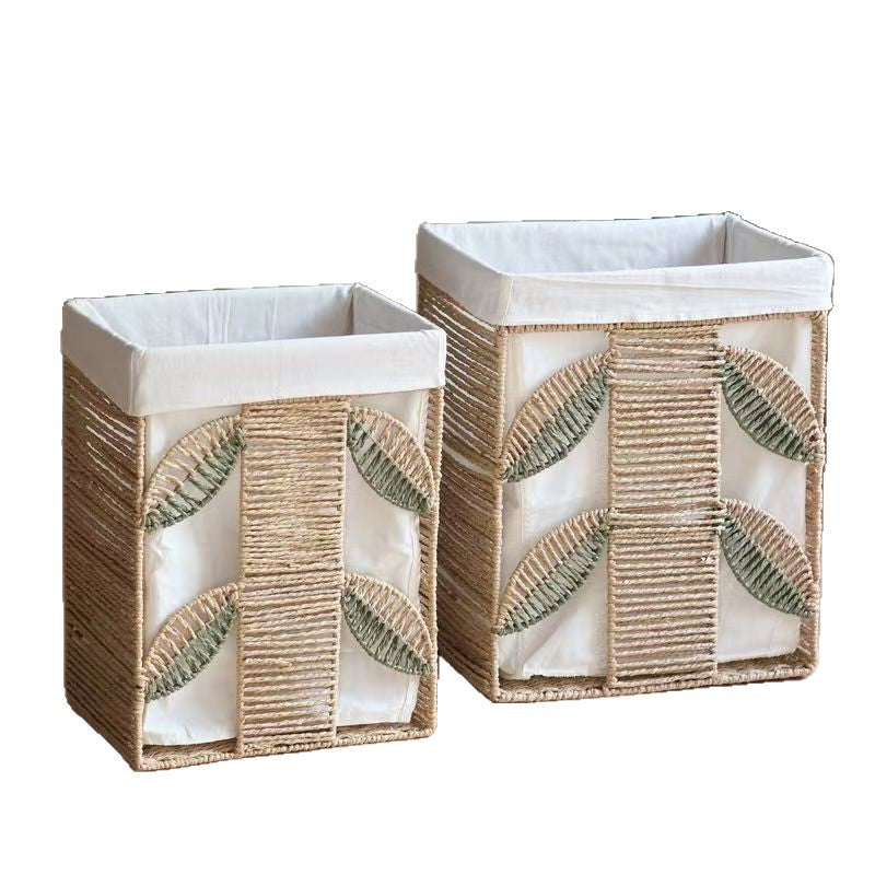 Decorative Laundry Basket Cotton Textile | Kelmera