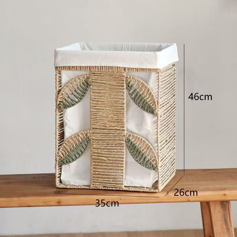 Decorative Laundry Basket Cotton Textile | Kelmera