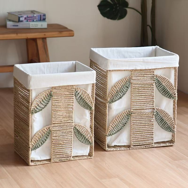Decorative Laundry Basket Cotton Textile | Kelmera