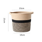 Decorative Laundry Basket made of Woven Material | Kelmera