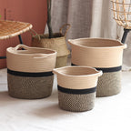 Decorative Laundry Basket made of Woven Material | Kelmera