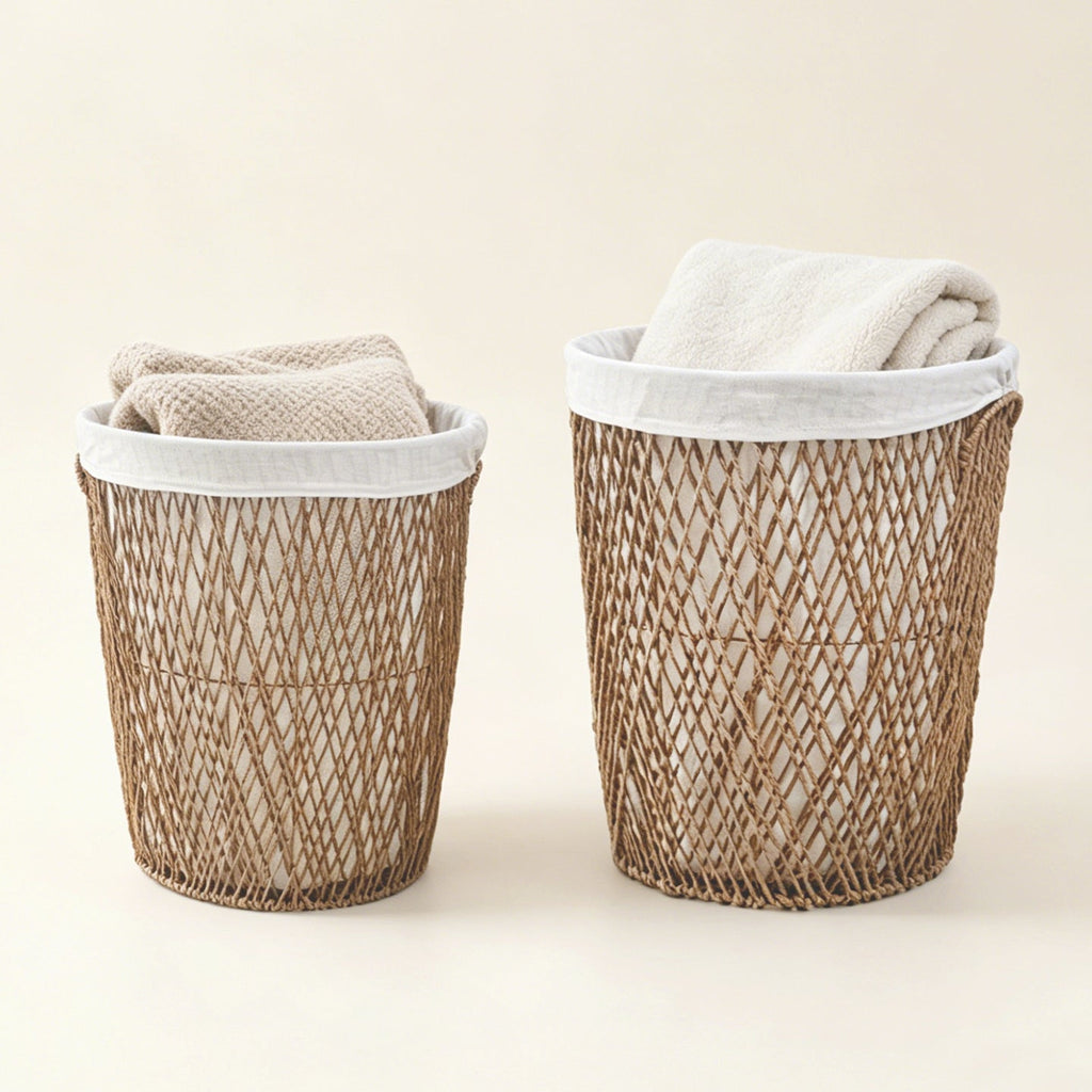 Decorative Laundry Basket with Lid | Kelmera