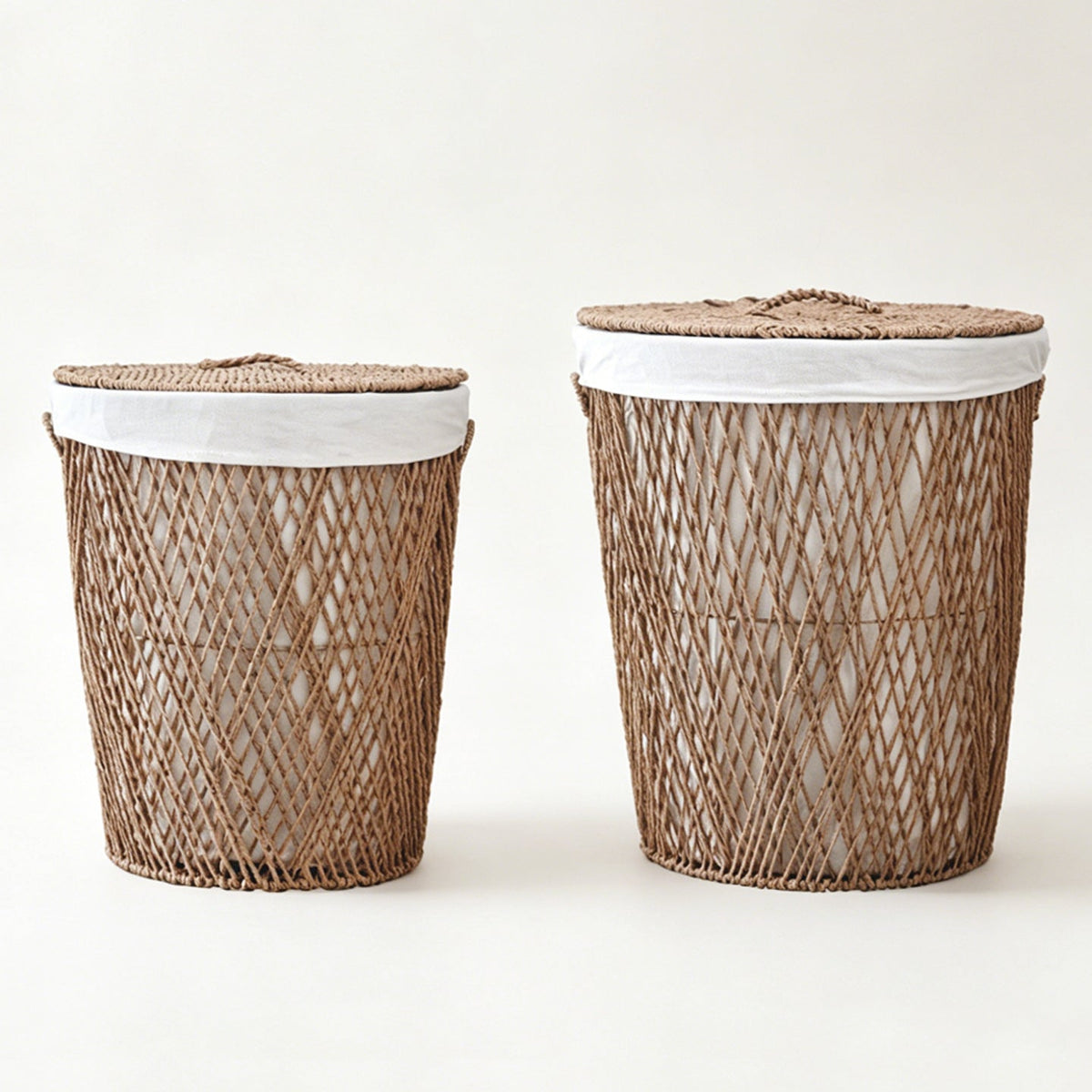 Decorative Laundry Basket with Lid | Kelmera