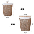 Decorative Laundry Basket with Lid | Kelmera