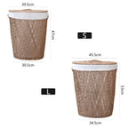 Decorative Laundry Basket with Lid | Kelmera